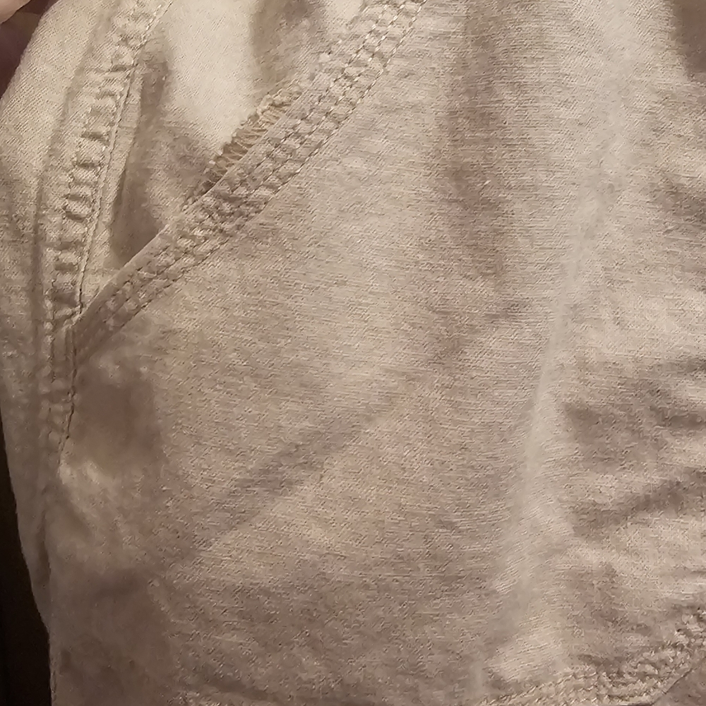 Neutral Beige Drawstring Shorts - Picture 2 of 9
